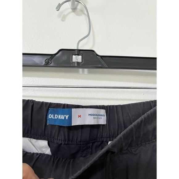 Old Navy Men’s Built In Flex Modern Jogger Pants Size M NavyCasual Drawstring - Picture 3 of 4